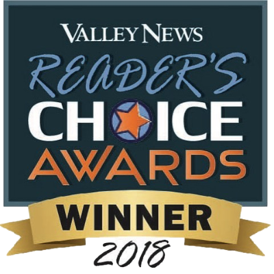 Valley News Readers Choice Awards Winner 2018