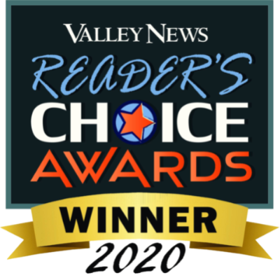 Valley News Readers Choice Awards Winner 2020